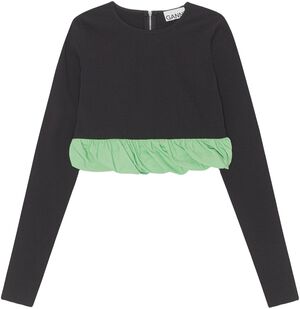 Taffeta Mix Blouse