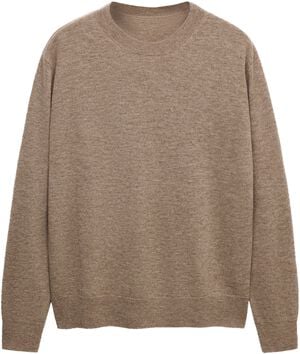 100% wool round-neck sweater