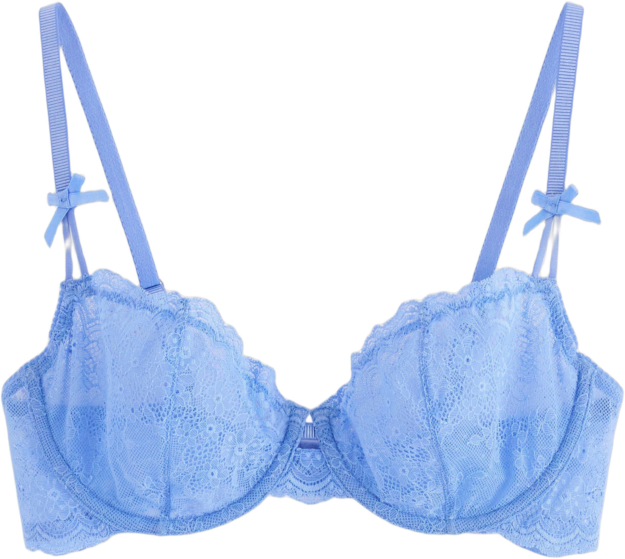 Bh utan vaddering med spets