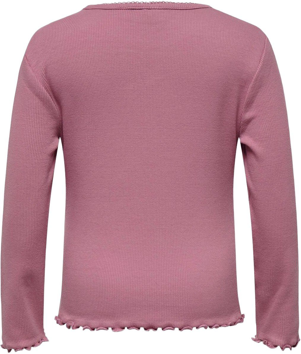 Kmgtrinny Sld Ls Oneck Top Jrs Noos