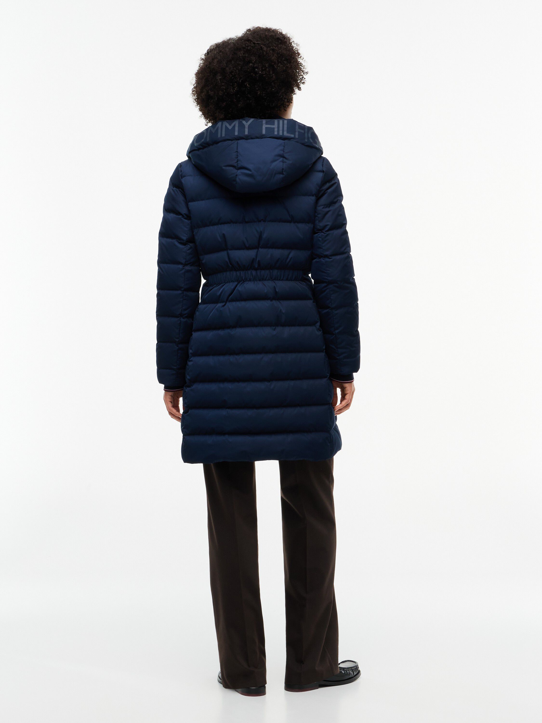 Slim Down Hooded Coat