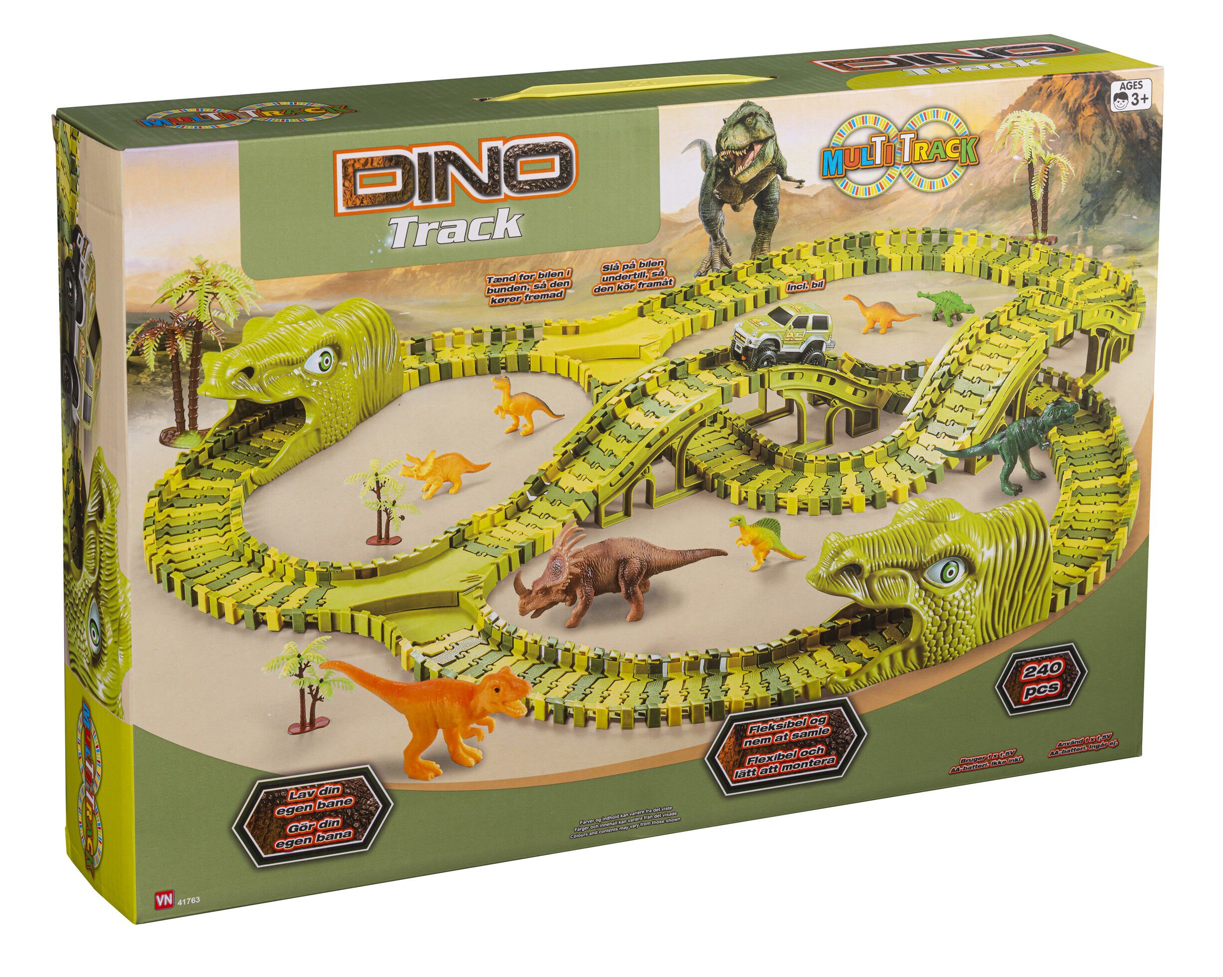 SPEED DINOTRACK 240pc 4x4