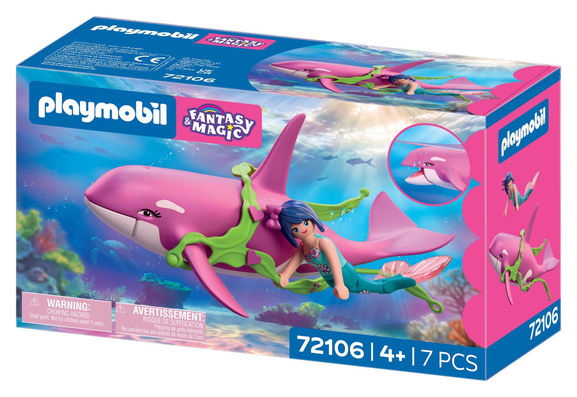 Orca with Mermaid