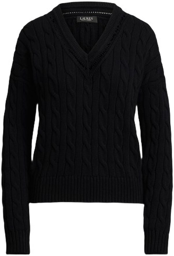 Cable-and-Pointelle-Knit Cricket Sweater