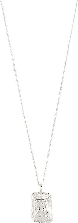 TAURUS recycled Zodiac Sign necklace, silver-plated