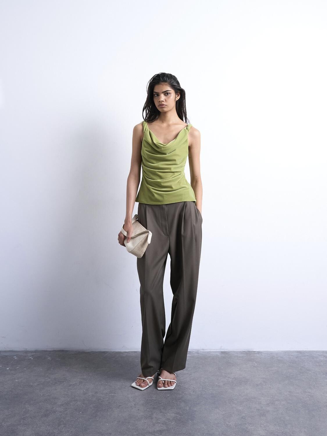 TSNINA COWL NECK CAMI