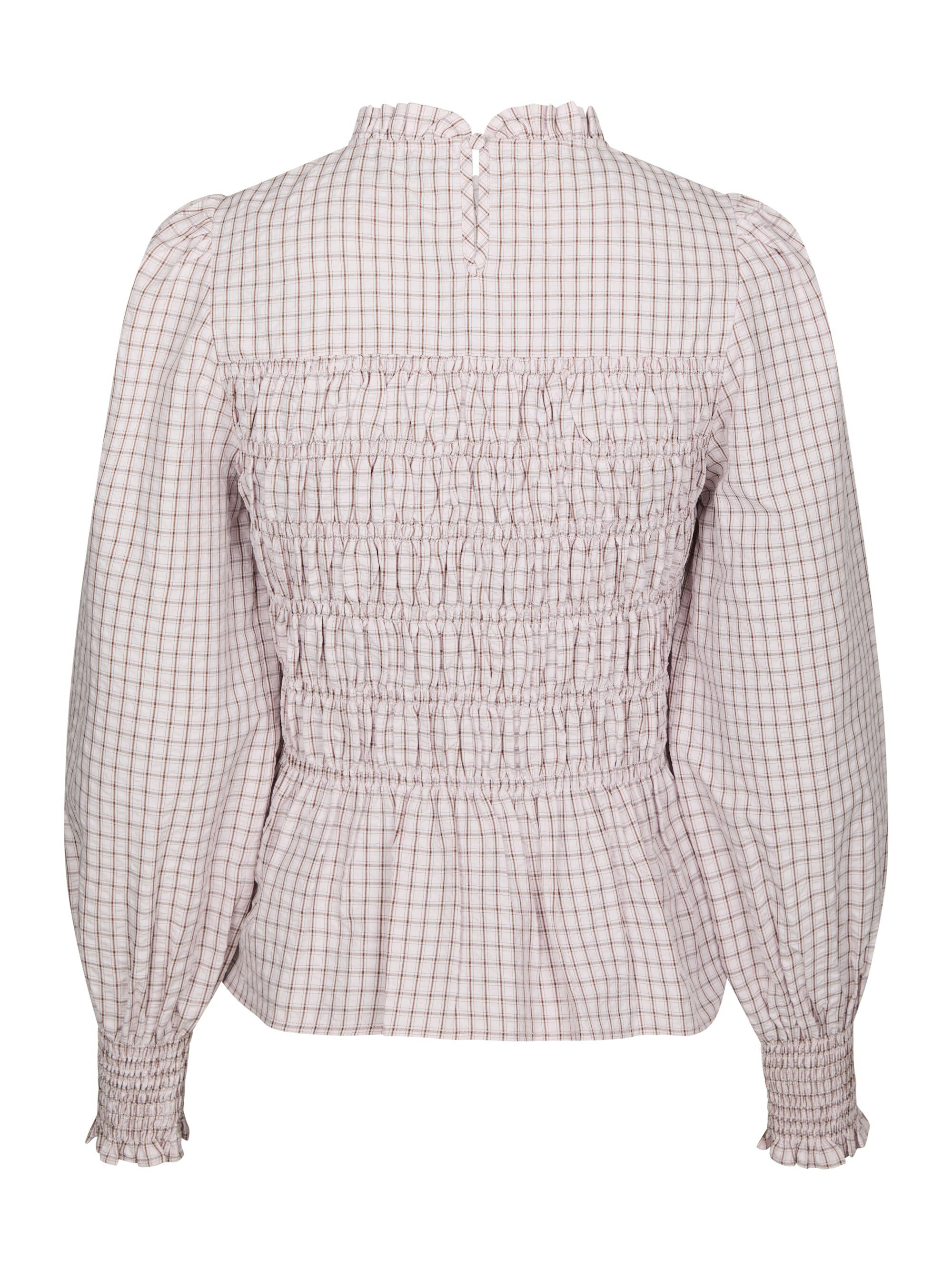 Possa Mini Check Blouse