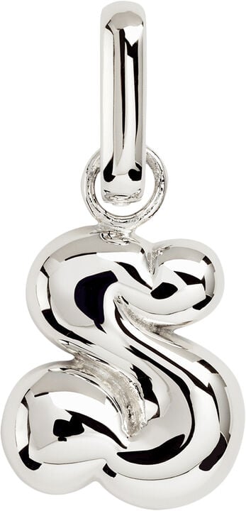 Puffer Letter Charm - S