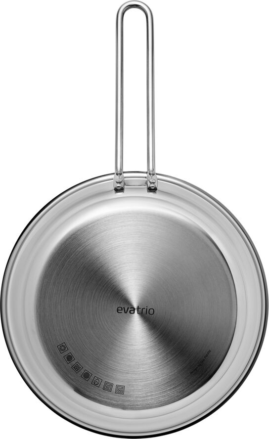 Stainless Steel Stegepande 28 cm keramisk Slip-Let® belægnin
