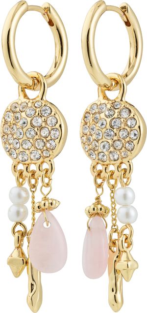 SHIFT hoop øreringe guldbelagt