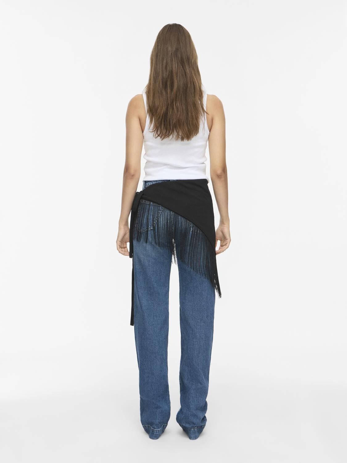 NMNONNA FRINGE WAIST SCARF