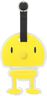 Hoptimist Bag tag Yellow