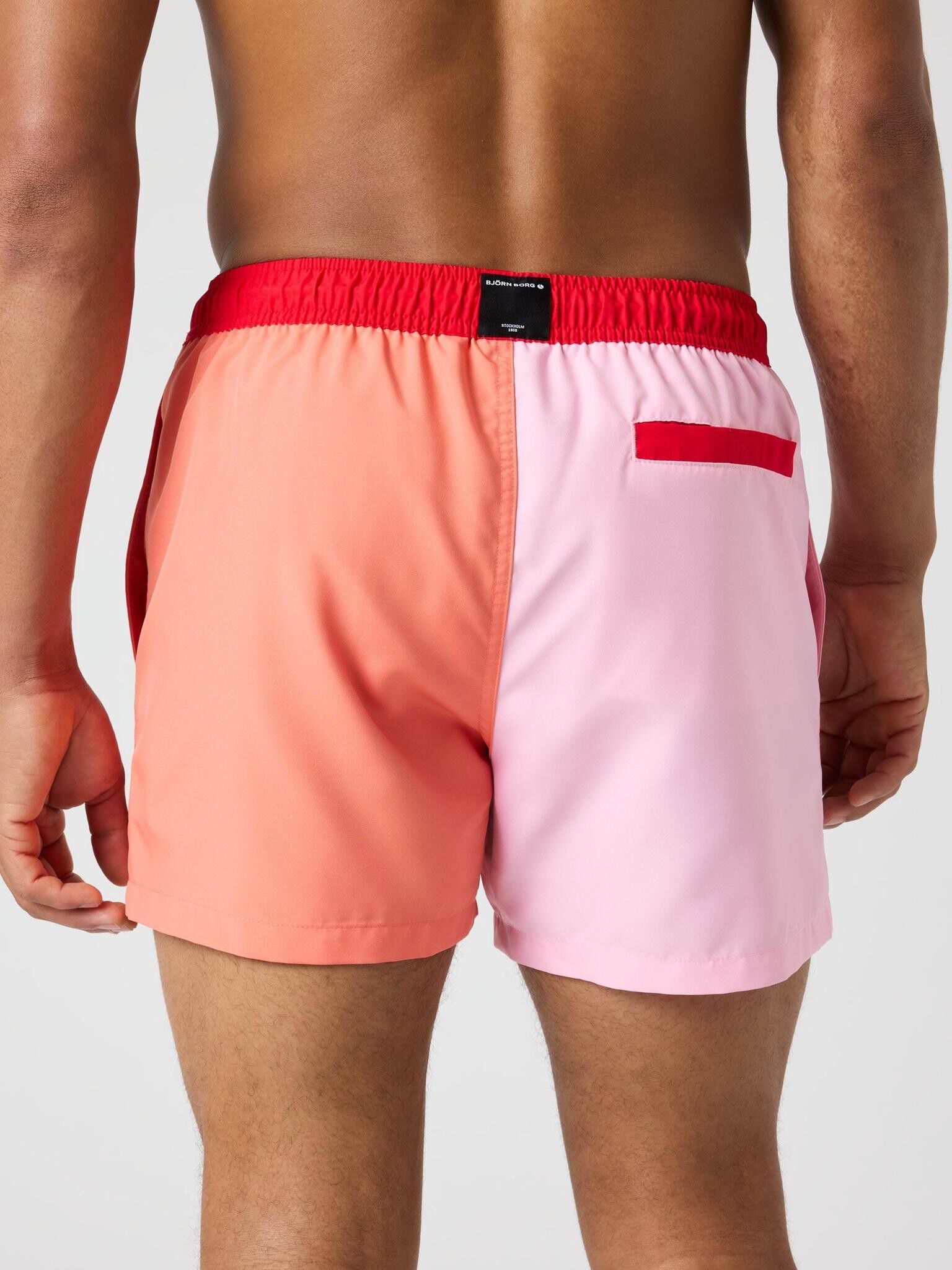 BORG BLOCKED SWIM SHORTS