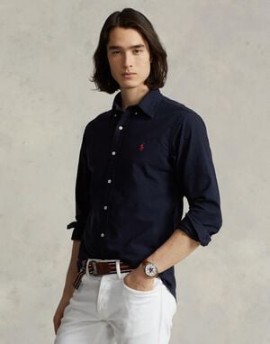 Custom Fit Garment-Dyed Oxford Shirt