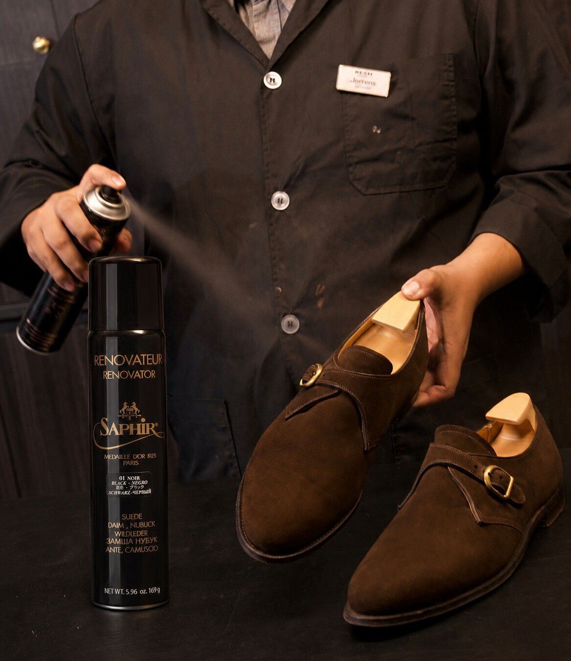 Saphir M&eacute;daille d'Or Suede Renovator Spray