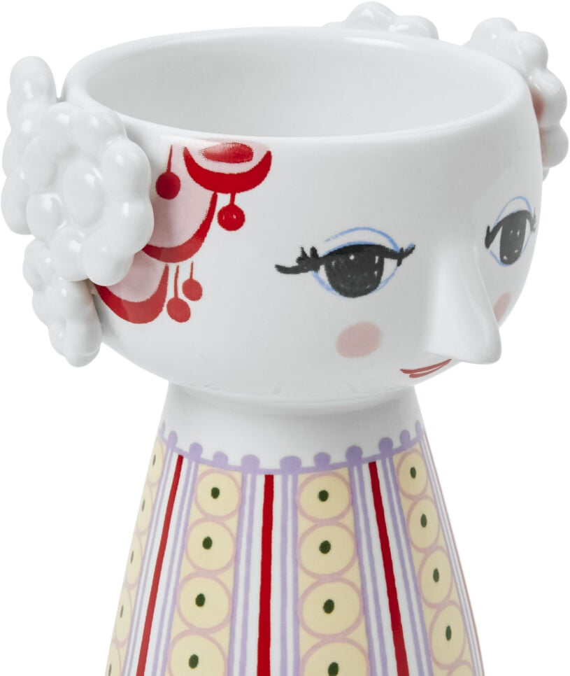 Eva Lysestage H9. 5 cm lavendel