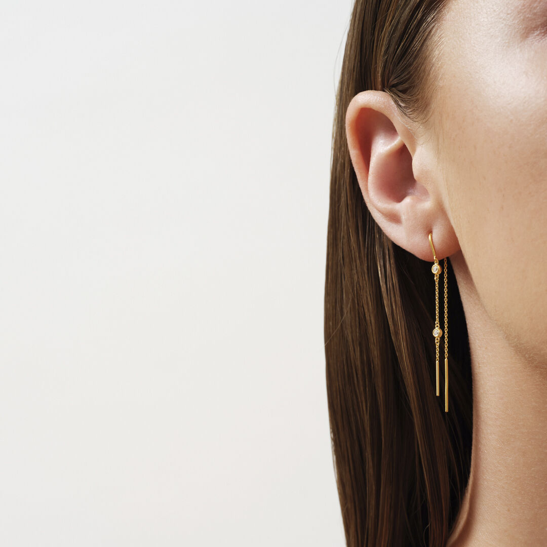 Grace Chain earrings