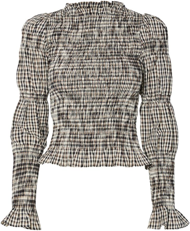 YASCHEMMA LS SMOCK TOP NOOS