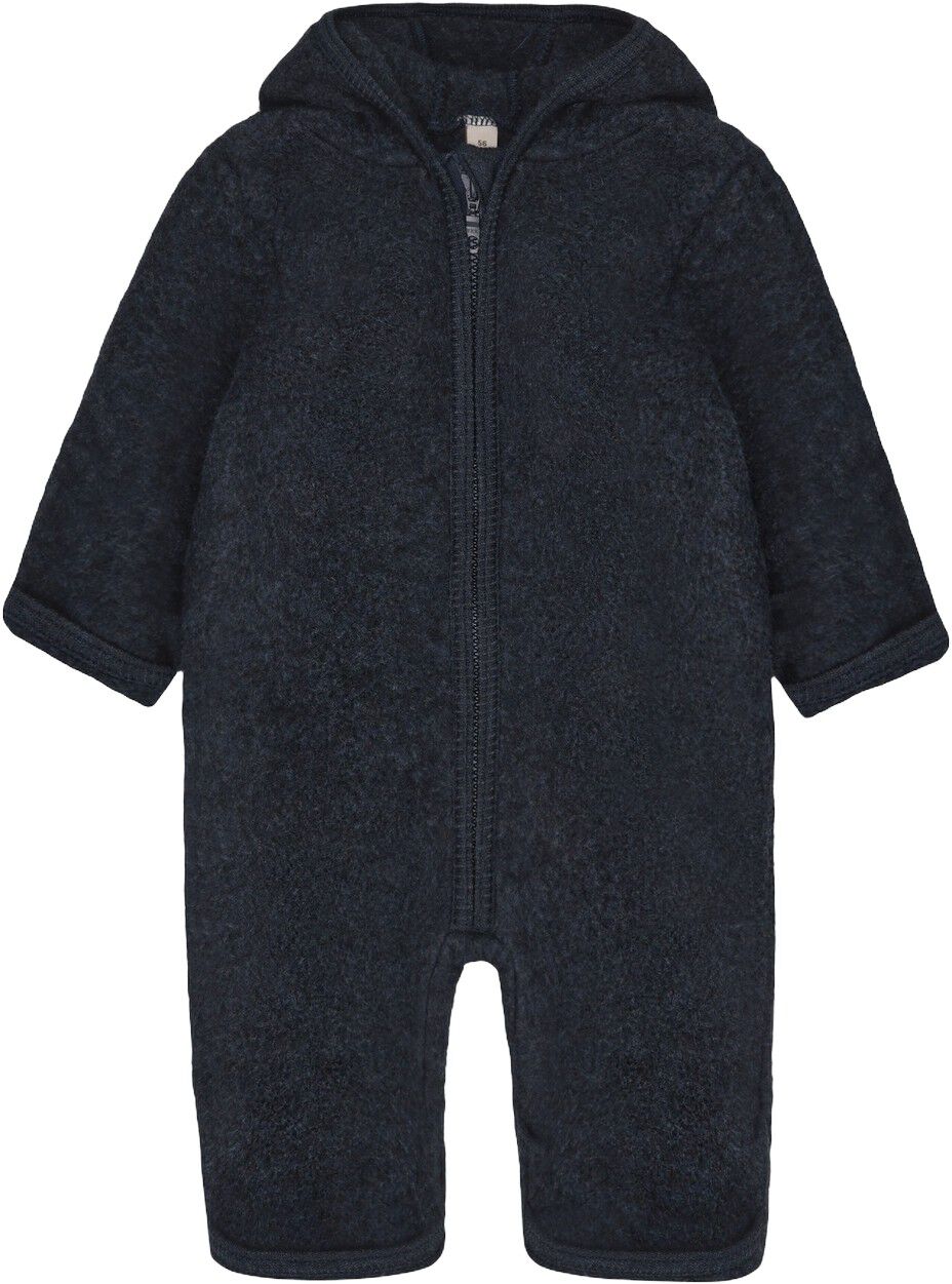 Pram Suit Ears Wool Fleece