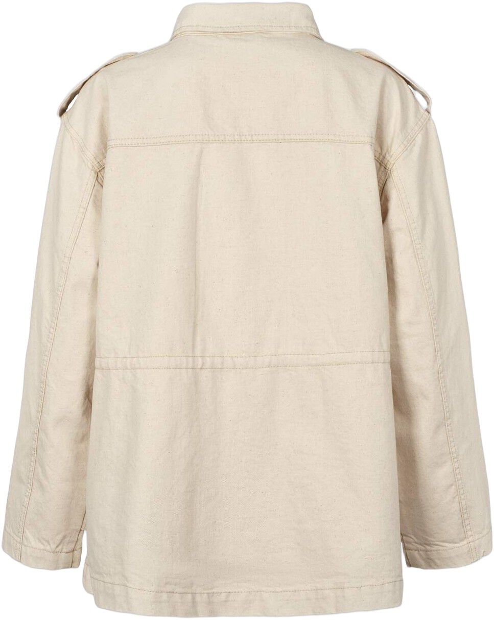 Denim ecru defense jacket - Feodora