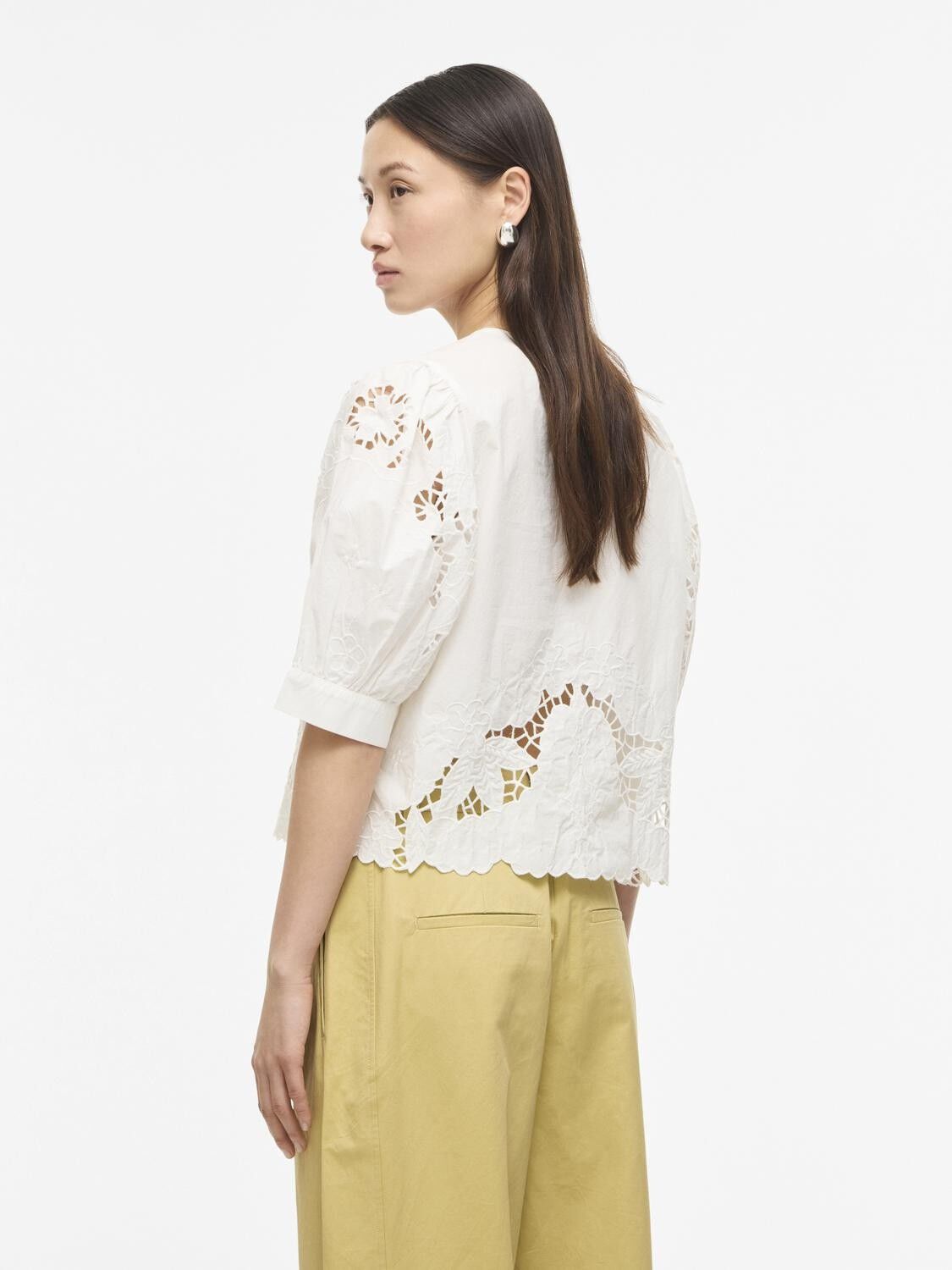 Rouscarlet 2/4 O-Neck Top