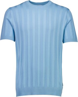 Knitted crew neck t-shirt