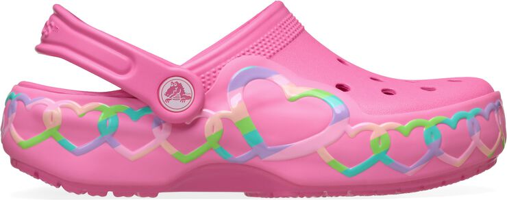 Classic Heart Lights Clog K PLem