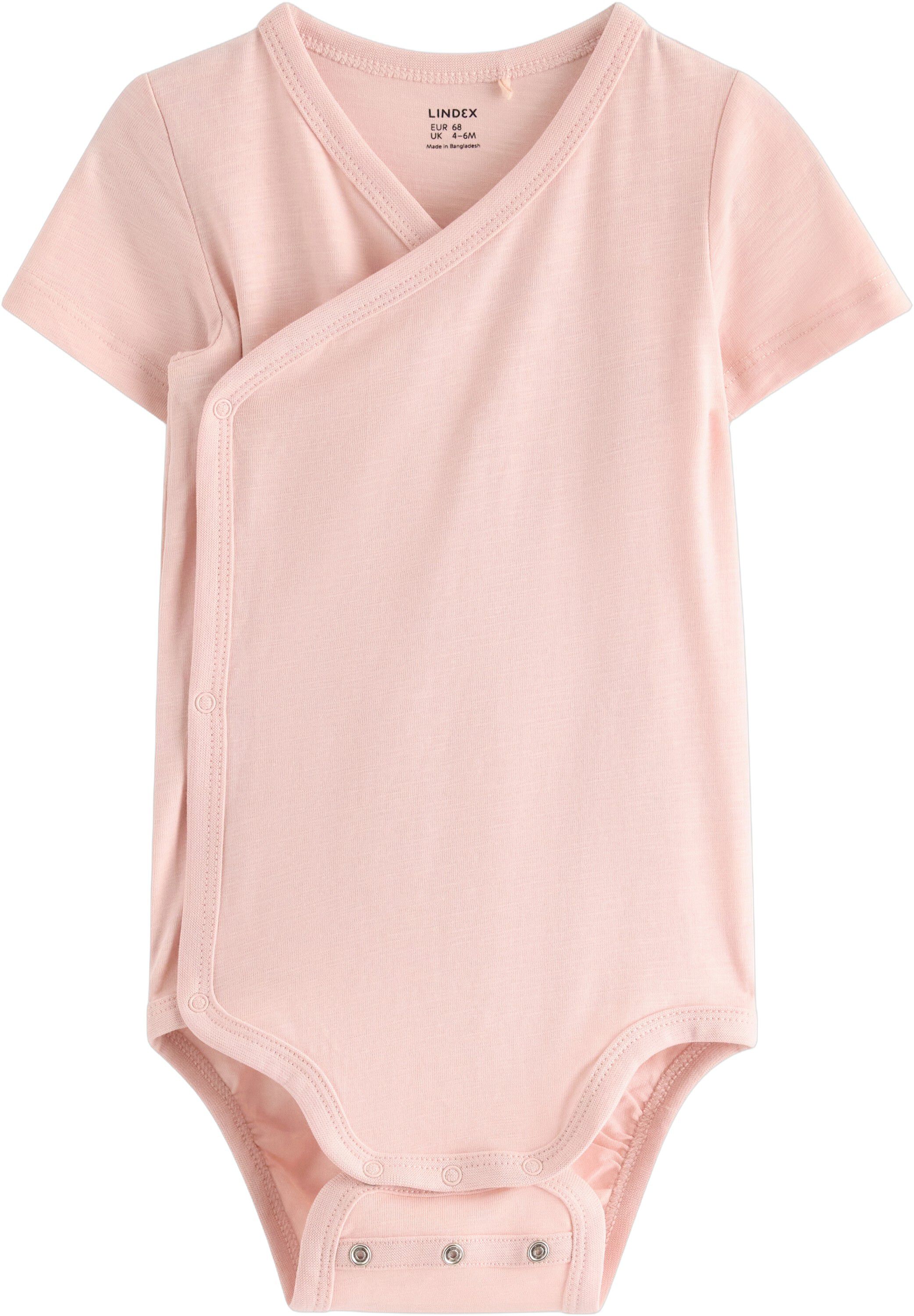 Body wrap shortsleeve slub bas