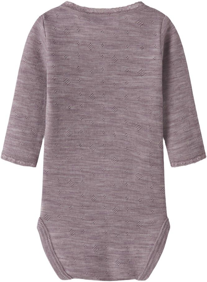 Nbfwang Wool Needle Ls Body Solid Noos