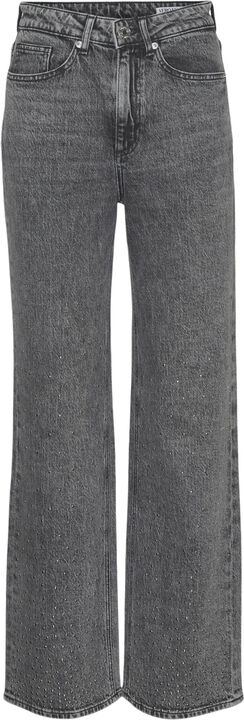 VMTESSA HR WIDE STUDS DNM JEANS RA2