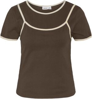 NMKERRY S/S DOUBLE LAYER TOP /TNT14