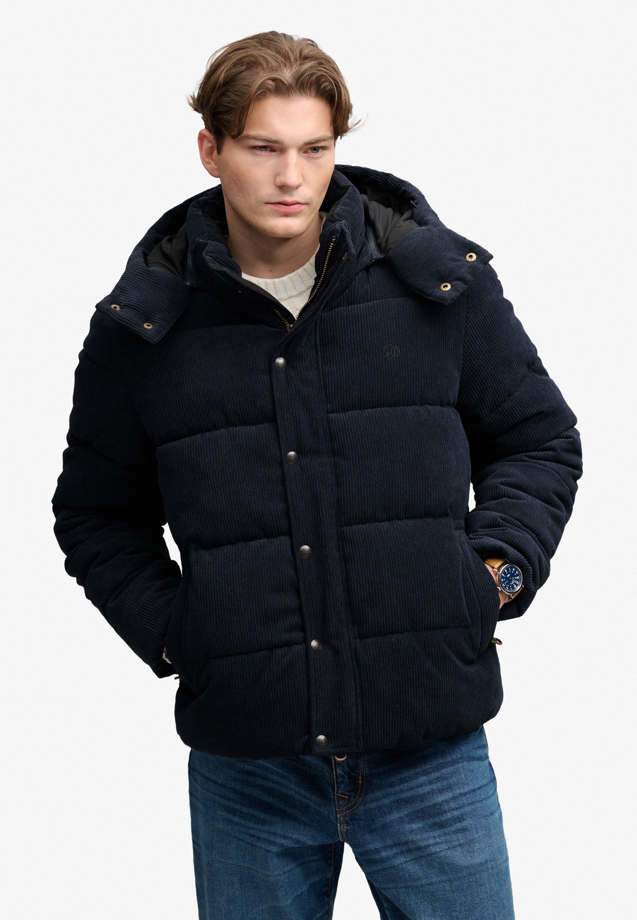 PREMIUM HOOD CORD PUFFER JKT