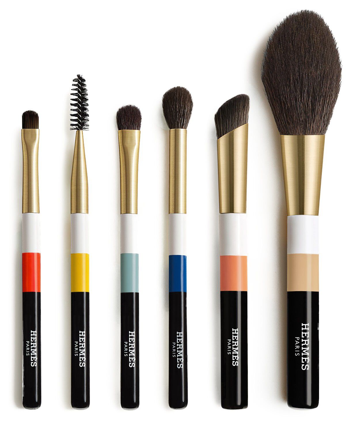 LES PINCEAUX HERM&Egrave;S TRAVEL BRUSHES SET S2 25 X3