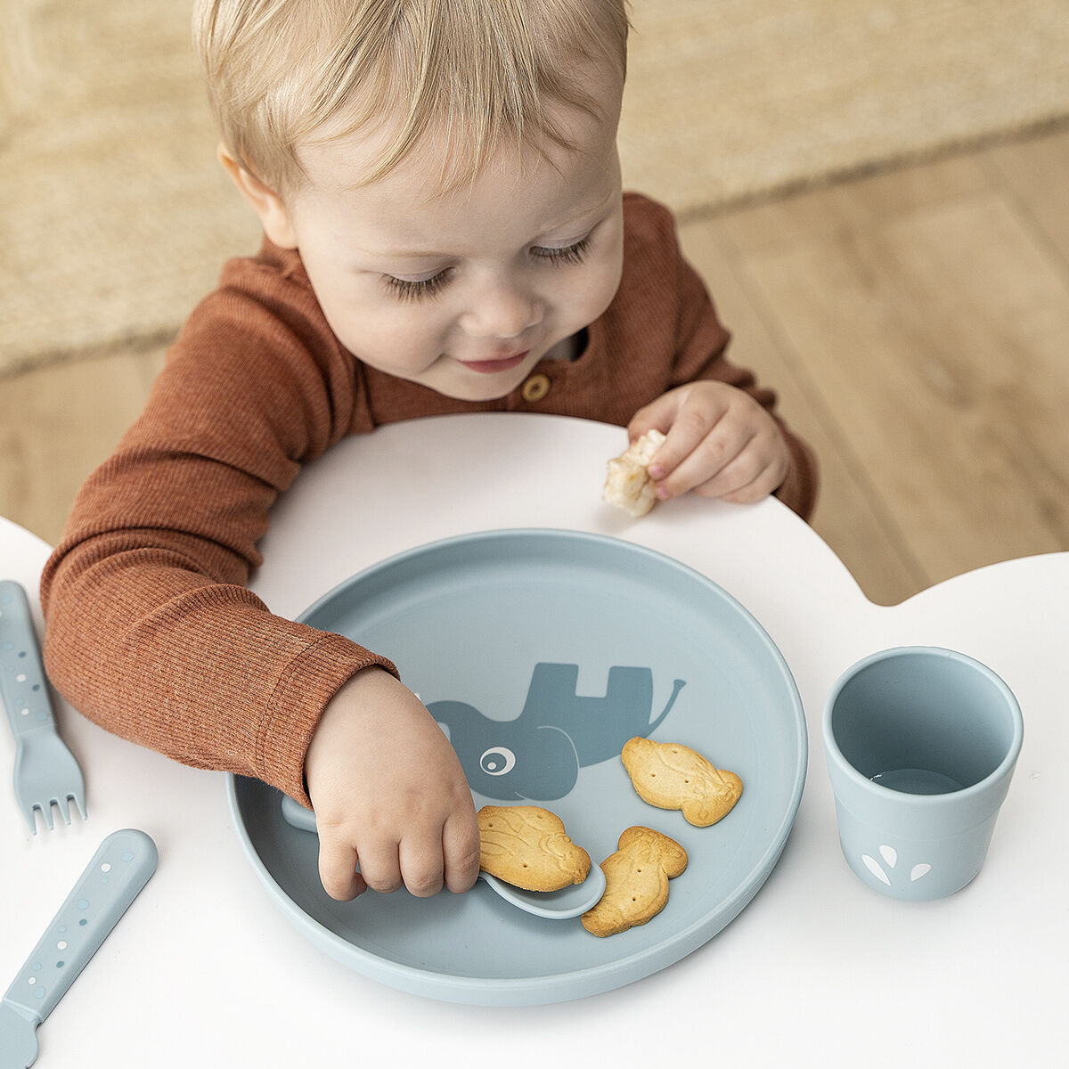 Foodie tallerken Elphee Bl&aring;