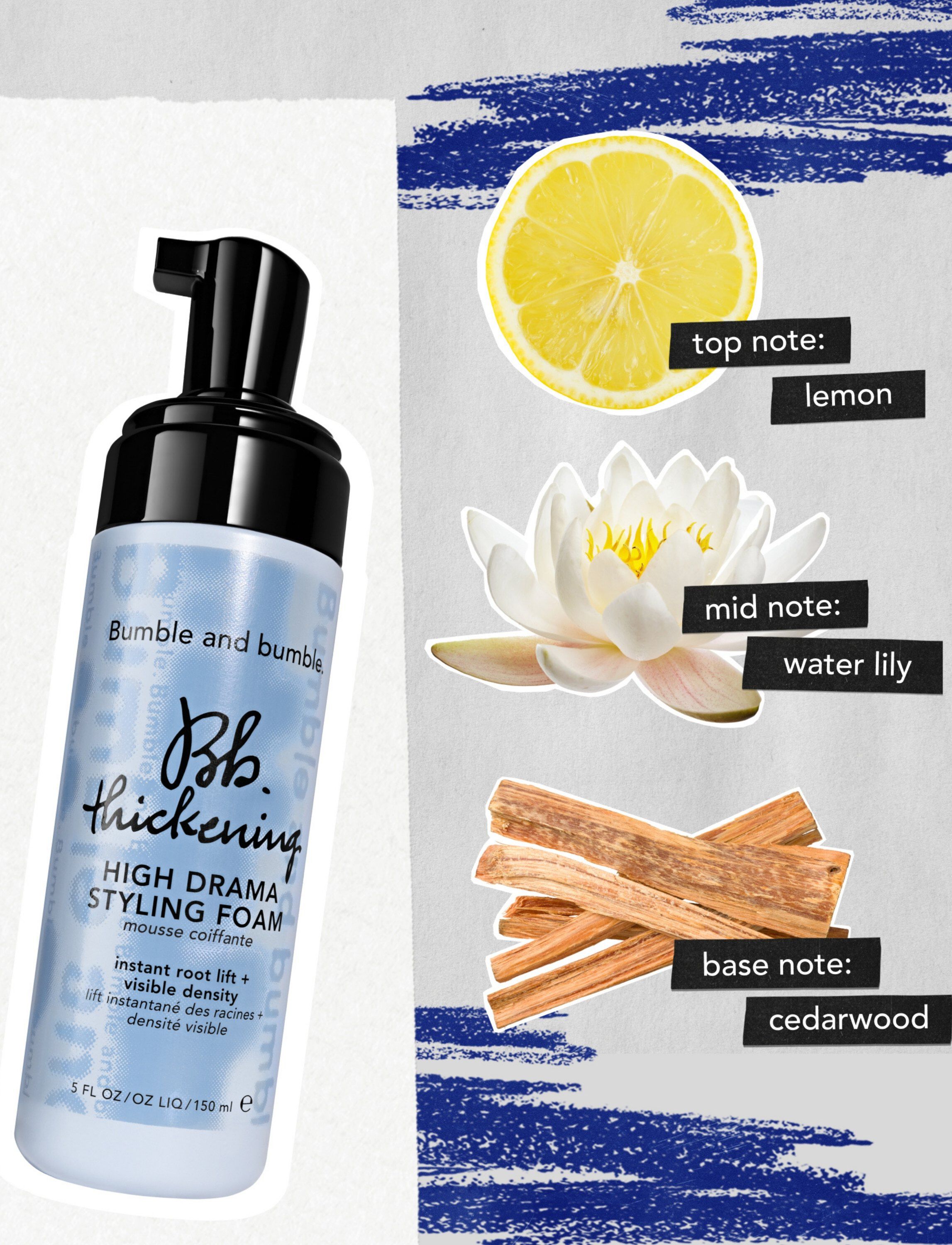 Thickening High Drama Styling Foam 150 ml