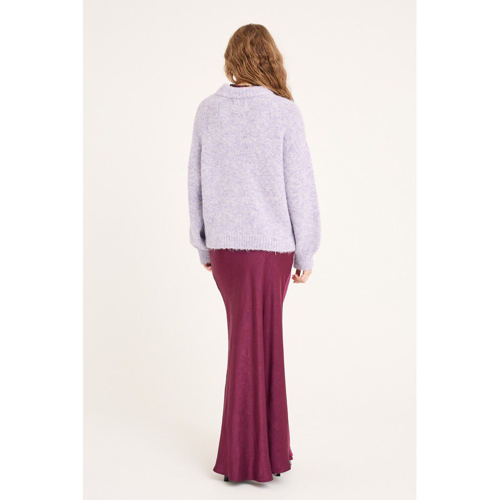 Patrisia solid knit pullover