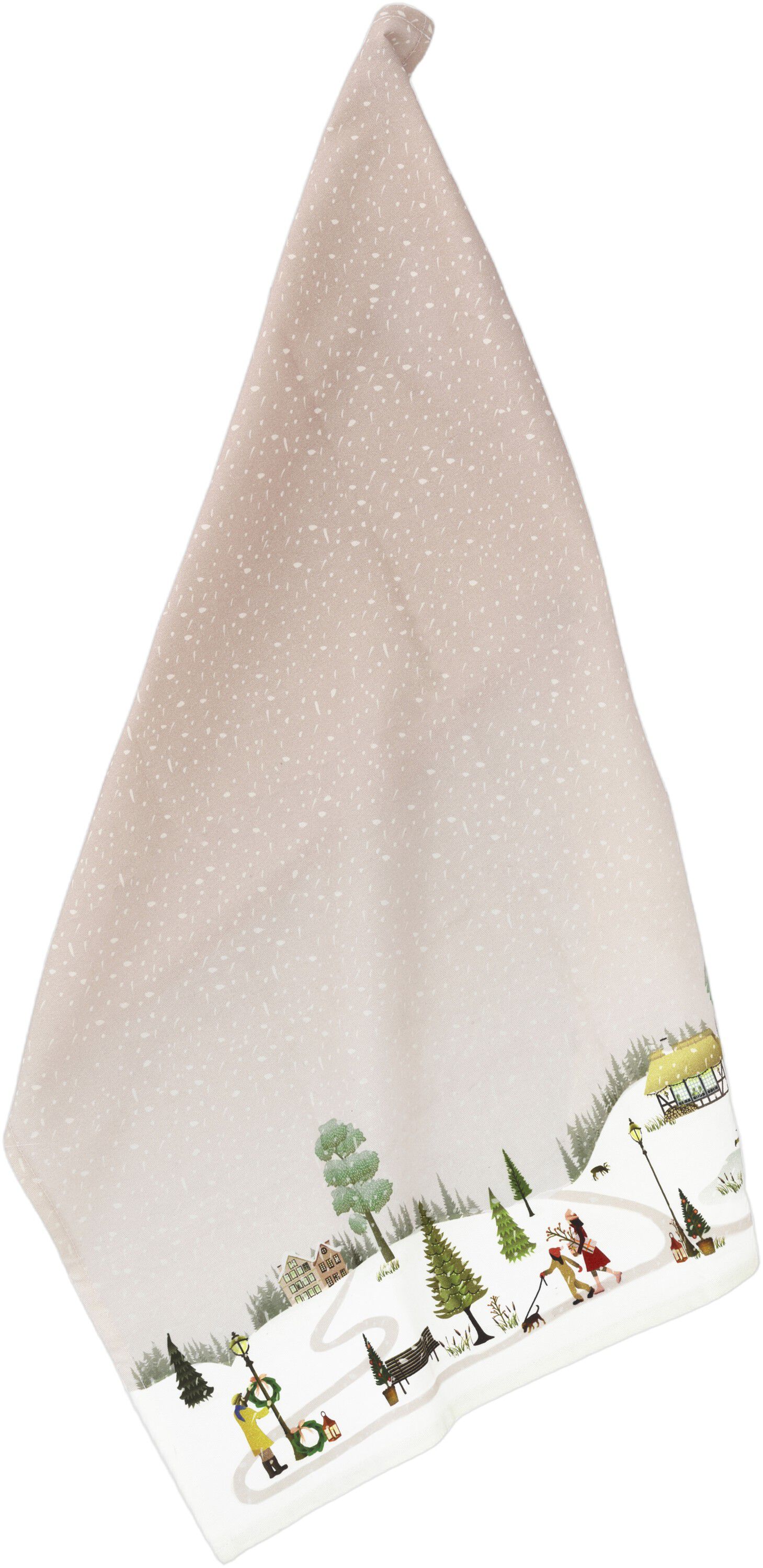 K&ouml;kshandduk Vinter 70 x 50 cm Woodrose