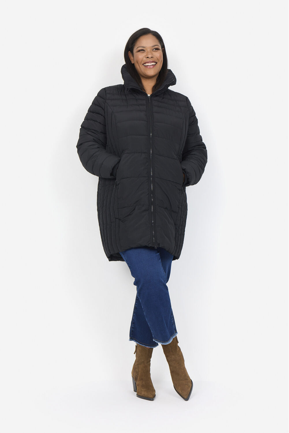 Curvy WA-GABRIELA 1 Jakke Sort