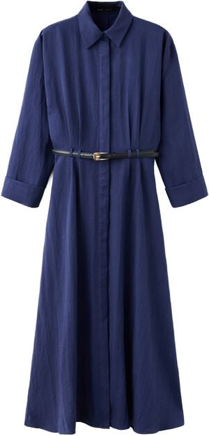 Lyocell shirt dress