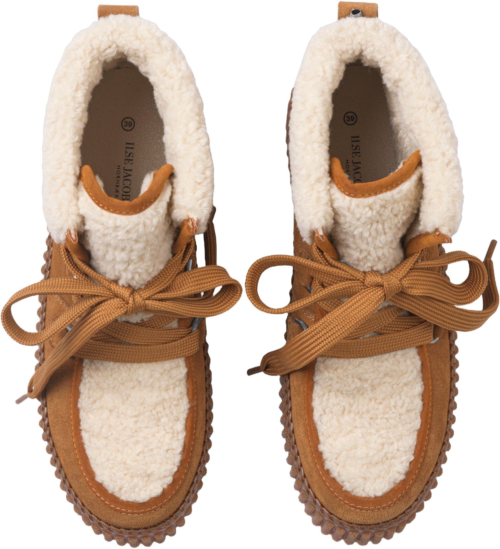 Suede Boots With Shoelaces
