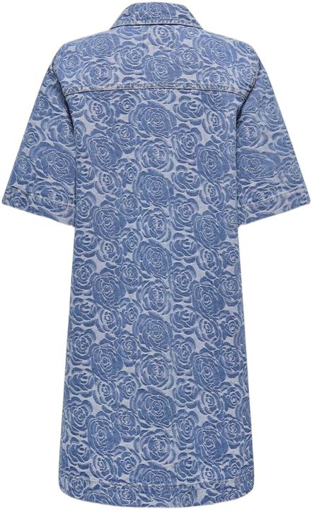 ONLBELLE S/S FLOWER BUTTO DRESS DNM