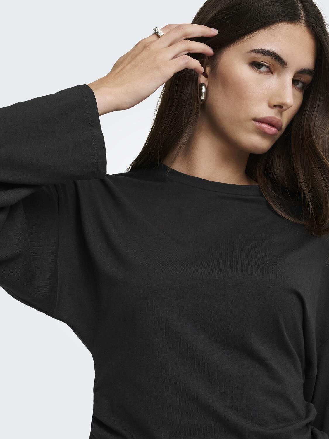 Onlmist Ls O-Neck Top Jrs