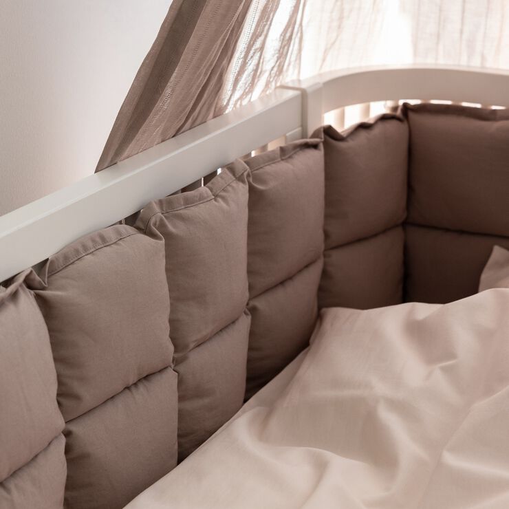 Sengerand, kapok, Jetty beige