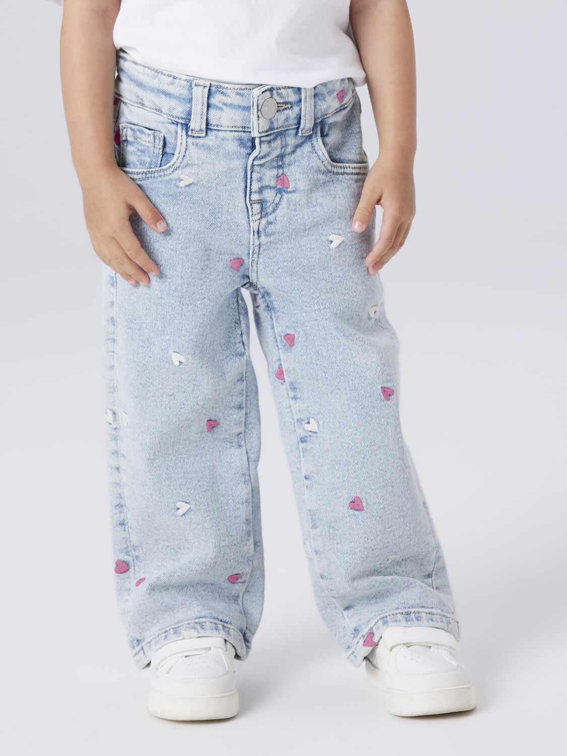 Nmfrose Wide Emb Jeans 2633-Fr Noos