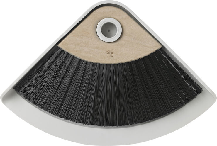 SWEEP-IT sopskyffel & kvast light grey