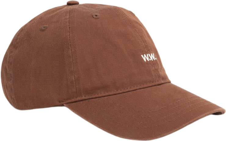 Low profile twill cap
