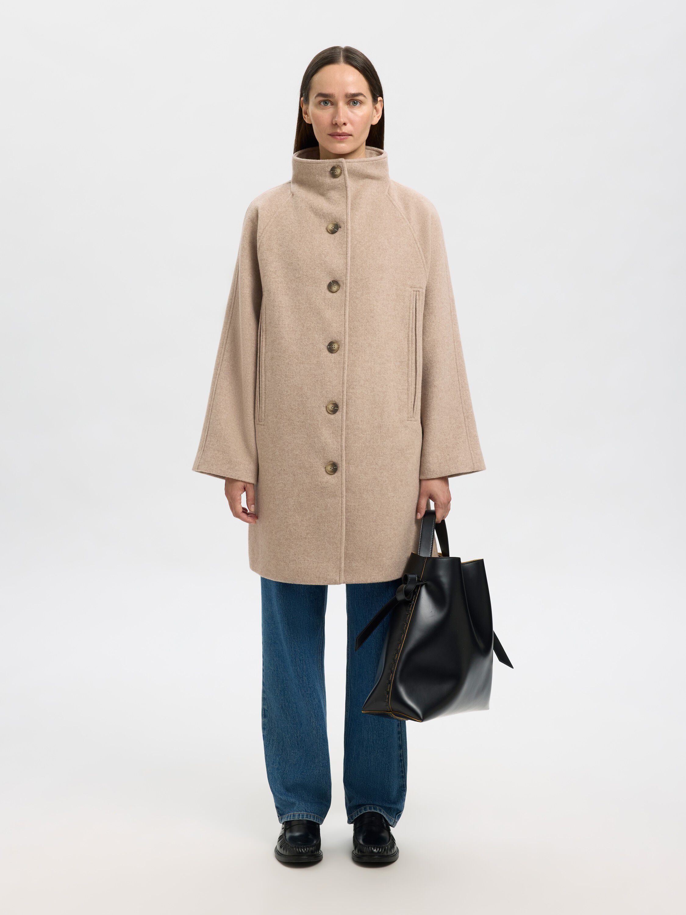 SLFVINNI WOOL BLEND COAT NOOS
