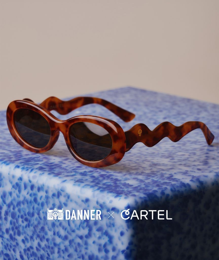 Danner x Cartel Oval Sunnies - Shell/CartelBlue