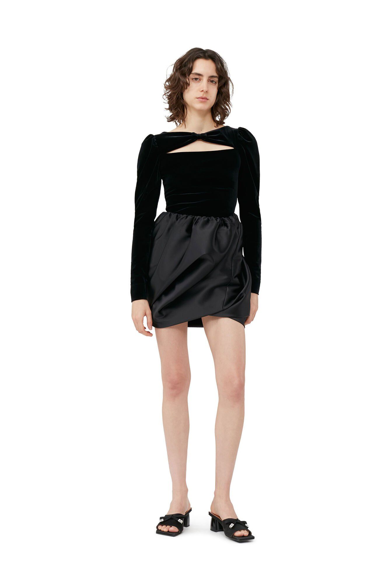 Velvet Jersey Bodystocking