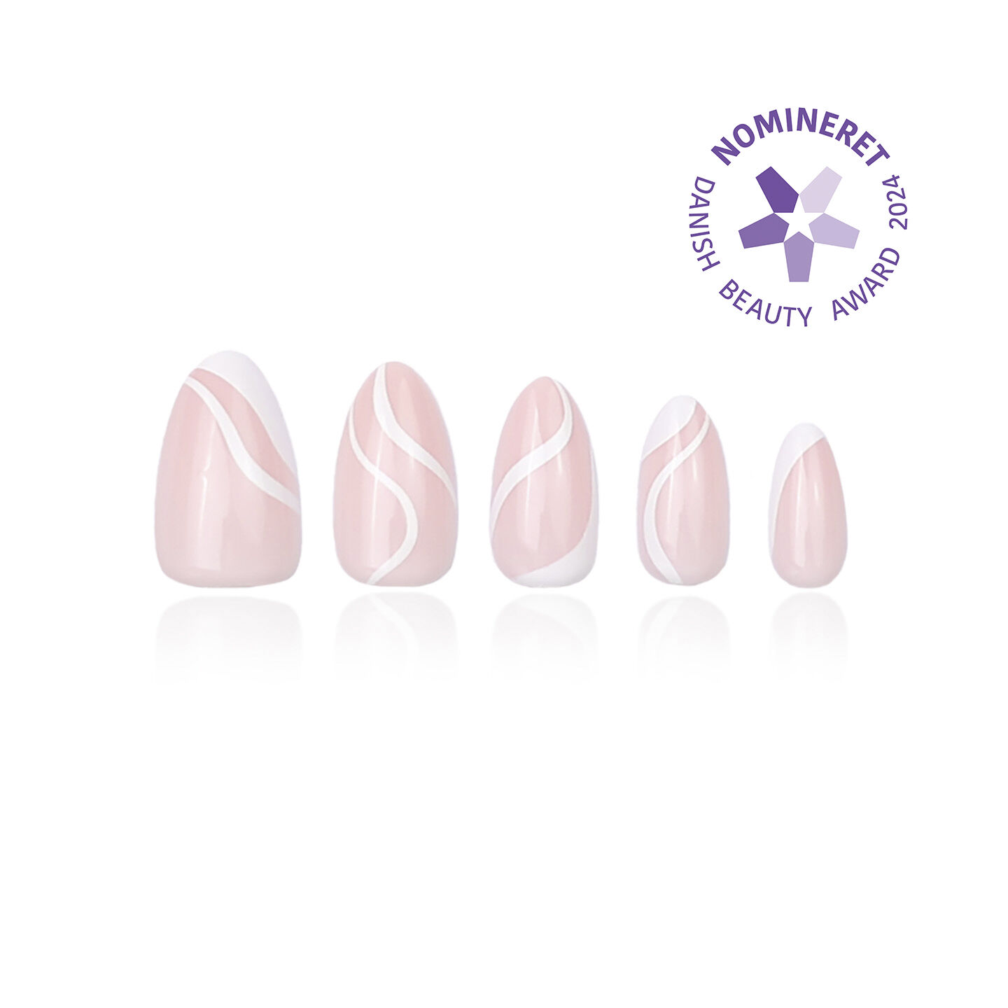 Milky Swirl - Instant Pro Press-on Manicure